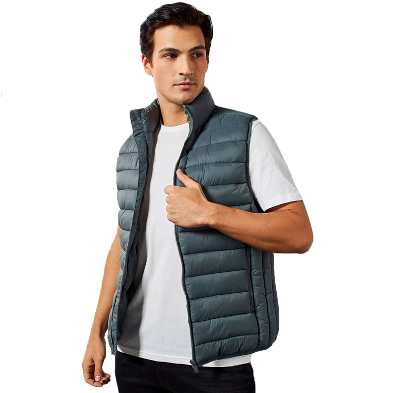 پافر مردانه مکس مدل Plain Sleeveless پافر مردانه مکس مدل Plain Sleeveless