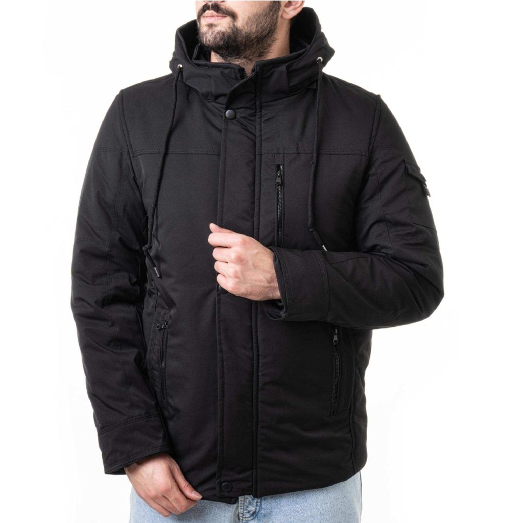 کاپشن مردانه مدل MDSS-CH0923 رنگ مشکی